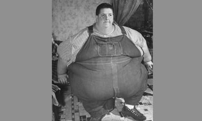 World's fattest people of history