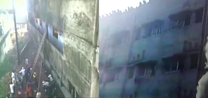 Fire in residential building in Bhiwandi near Thane