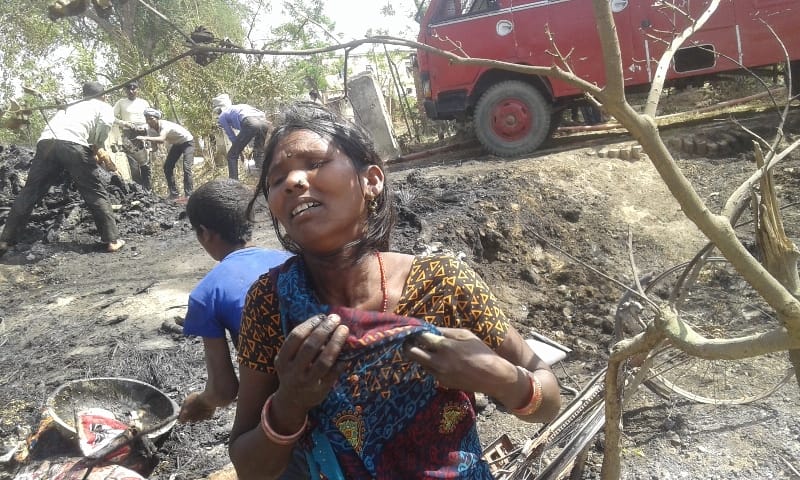  Fire disaster continues
