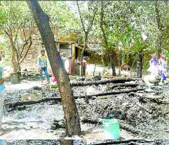 Three house burned