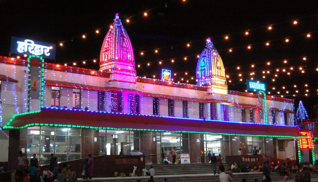 baisakhi snaan in haridwar ardhkumbh.