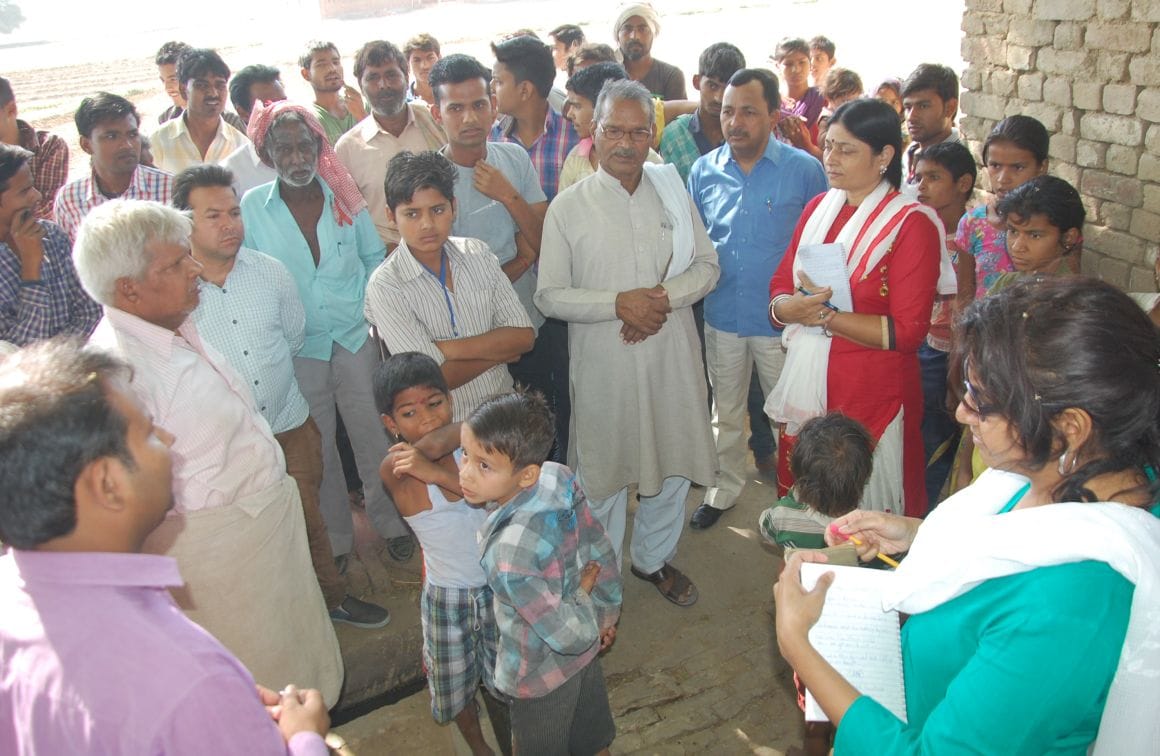 The team tested the system of villages Odif