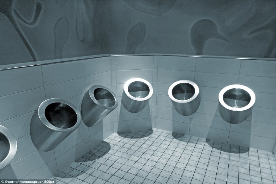 weirdest urinals