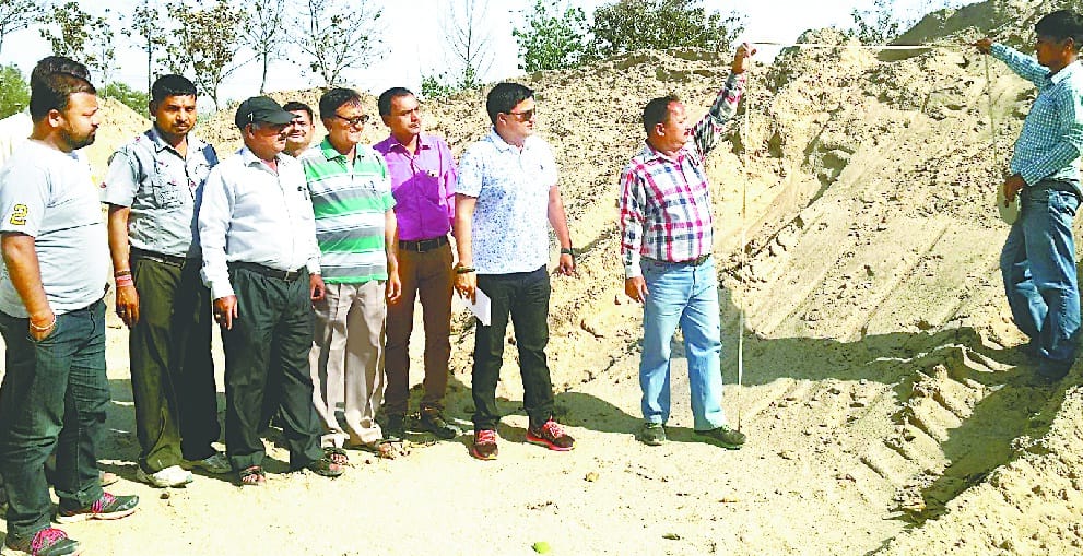 Fined four million for illegal mining 