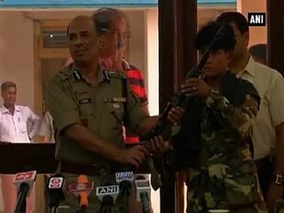 12 NLFT militants surrendered before police in Agartala