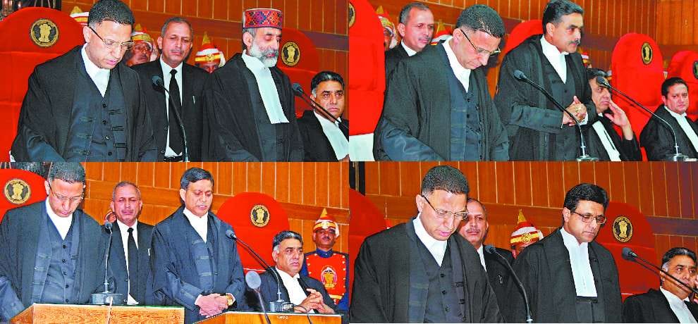 four new judges oath ceremony in himachal high court