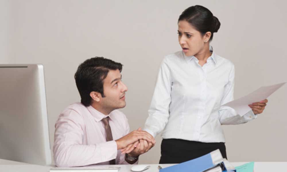 How to tackle people who flirt in office 