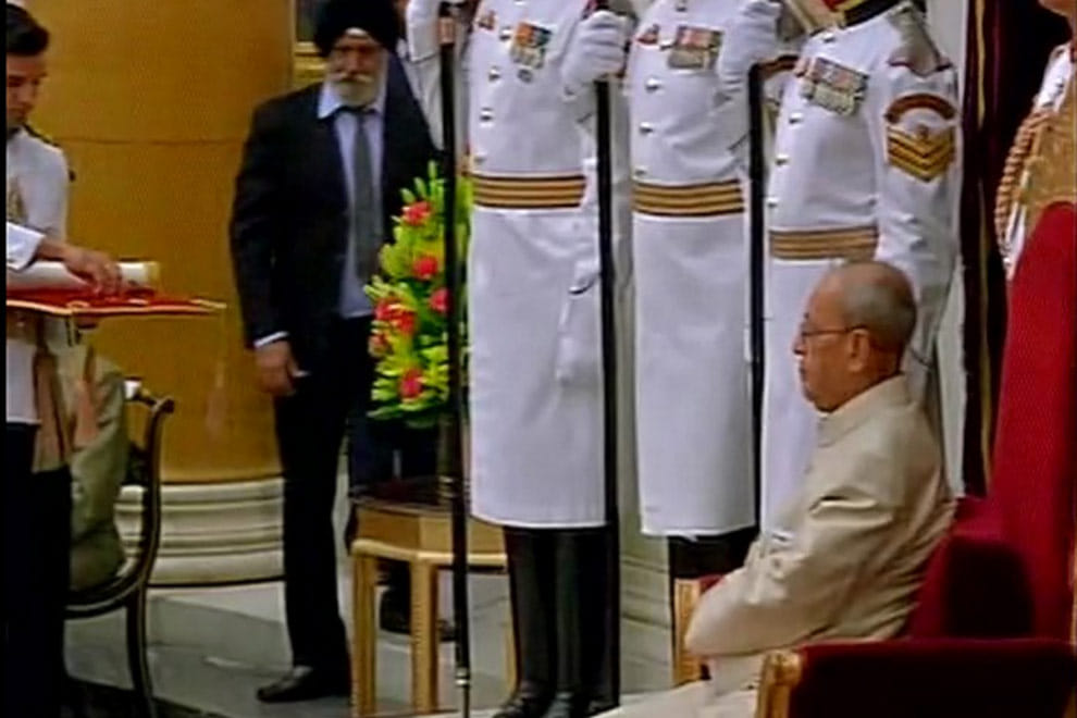 President conferred Padma award to 56 dignitories
