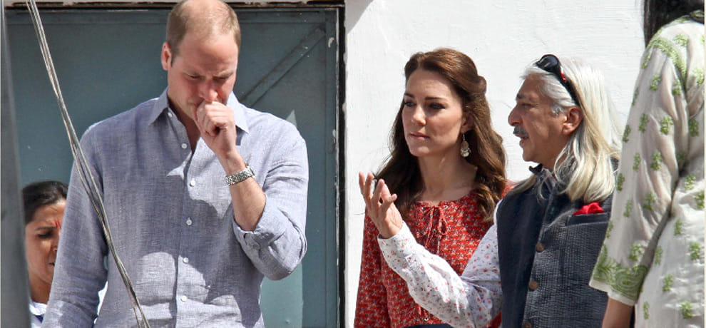 Britain's royal couple appeared in this style in the capital