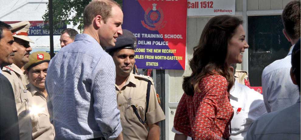 Britain's royal couple appeared in this style in the capital