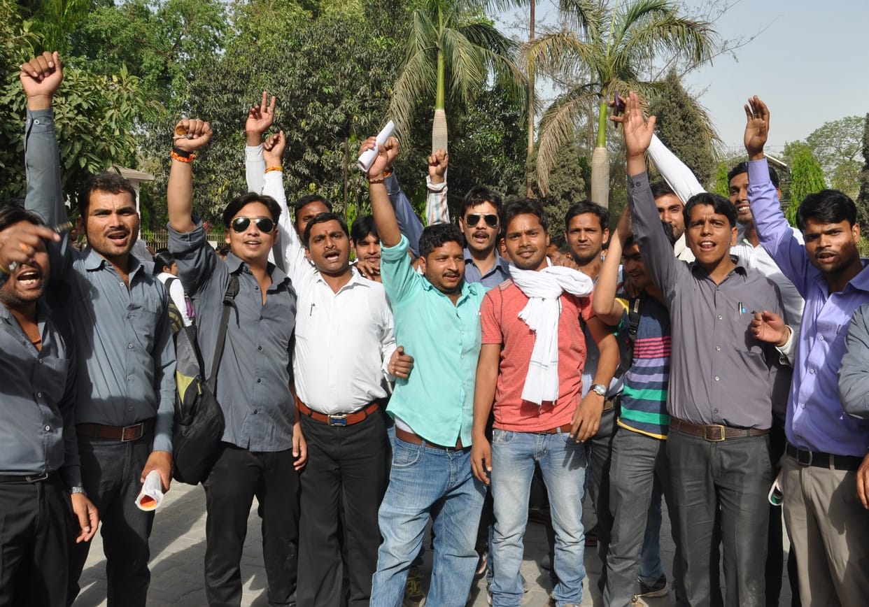 fail law fouth semester student protest