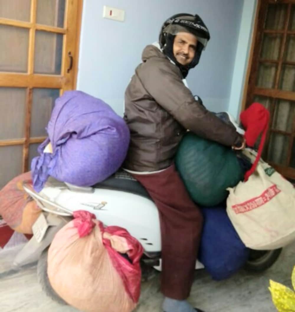 teacher santosh mishra social work