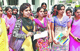 Students protest