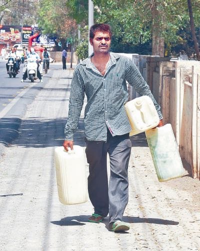 The water crisis is far Ymunapar