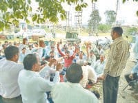 Protest, HBVN, Privatization, Yamunanagar, haryana