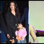 abhishek bachchan sick:Aishwarya Rai spotted at airport with aaradhya