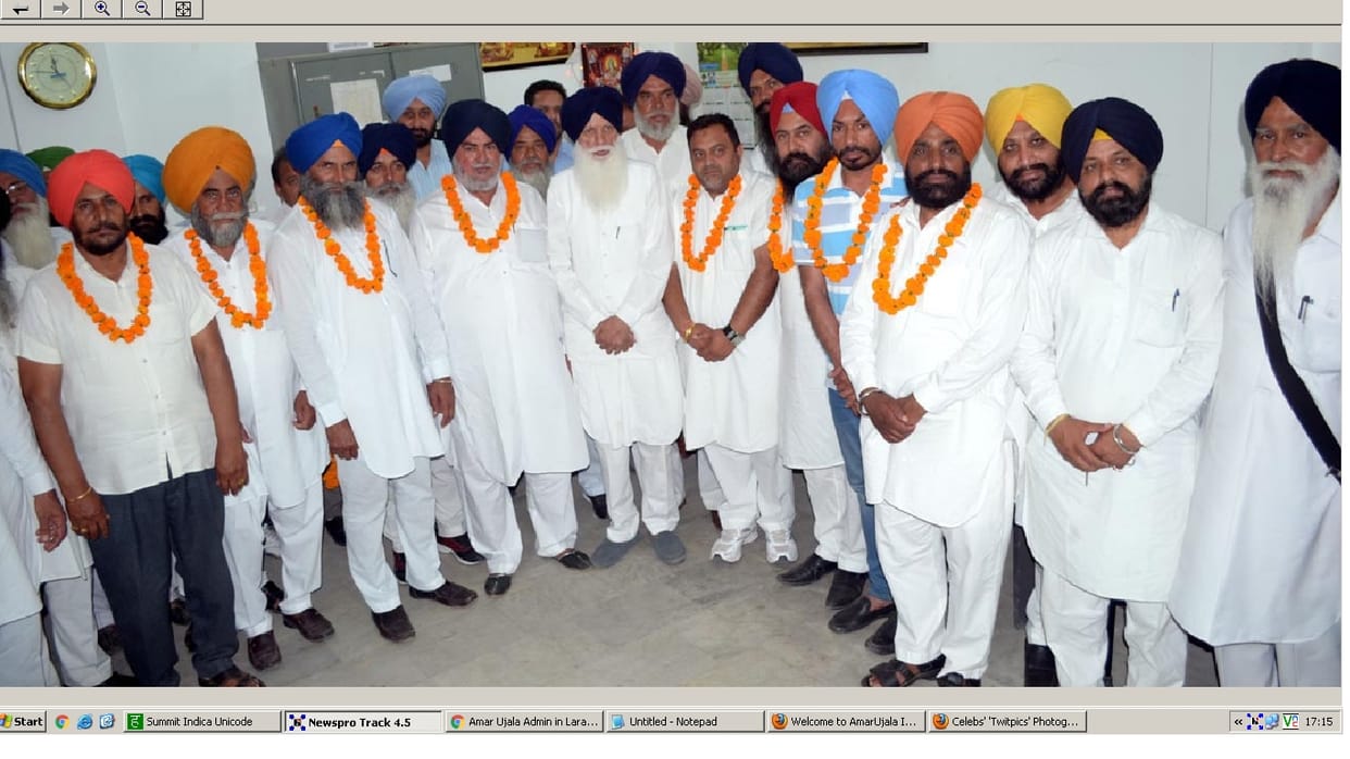 agriculture minister tota singh, cm prakash singh badal, farmer's growth, moga, jalandhar