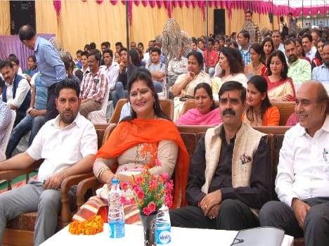 annual function celebration in bilaspur collage