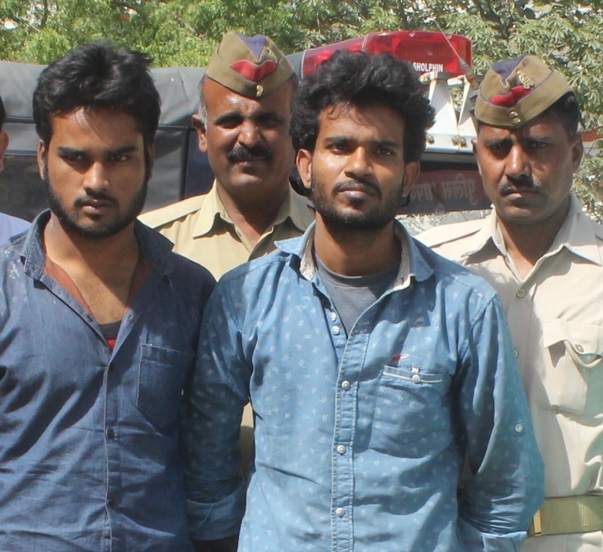 two robbers arrest