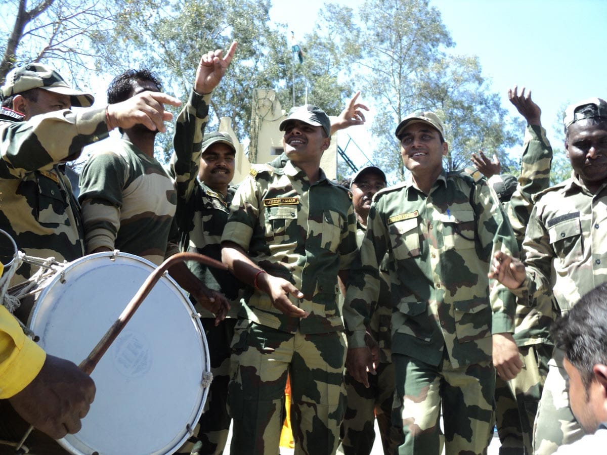 Baisakhi celebration at suchetgarh border
