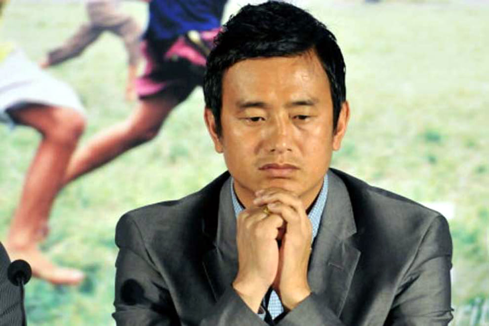 former Indian football team captain Bhaichung Bhutia