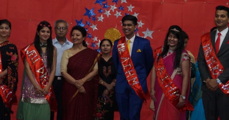 fairwell party, ambedkar institute, hotel management, bollywood theem, chandigarh