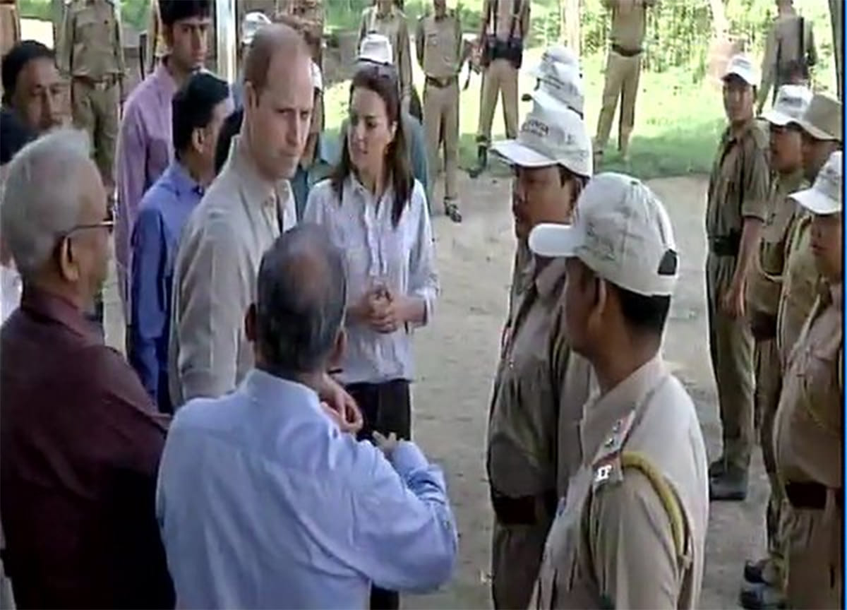 Prince William and Kate Middleton visited Kaziranga National Park in Assam