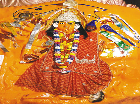 Goddess of Alha Udal badi Chandrika