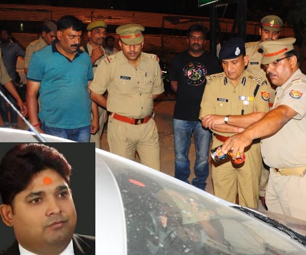 A lawyer murdered in lucknow.