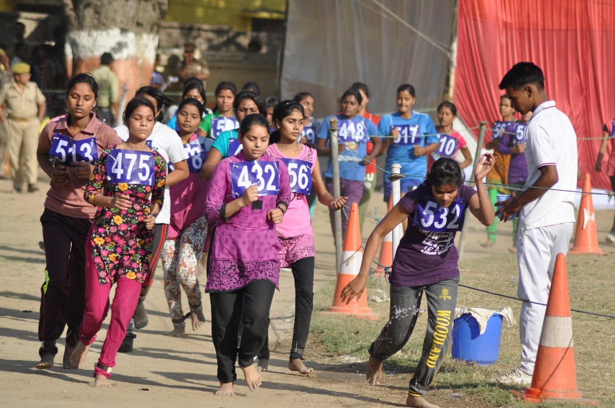 758 declareed pass in police recruitment