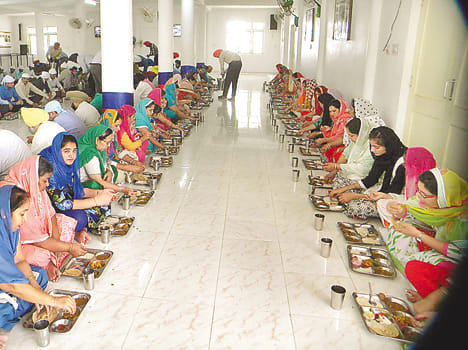 Shabad Kirtan at Gurdwara was on Baisakhi