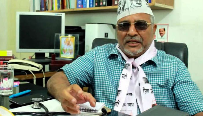 aap leader, dr. dharamvir gandhi, punjab congress, punjab bjp, punjab aap, akali dal, patiala