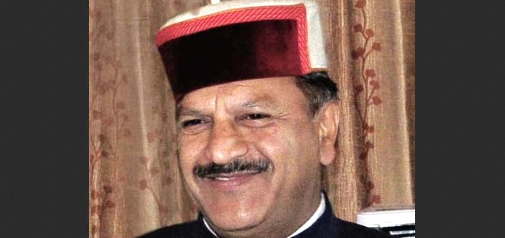  BJP leader rajeev bindal statement on cm virbhadra singh.