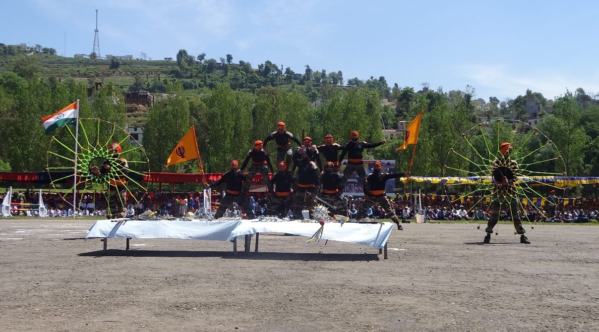 stunt show on Rajouri Day 