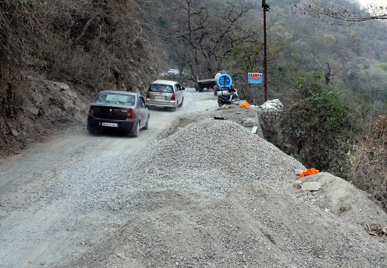 no one km road built in ten months