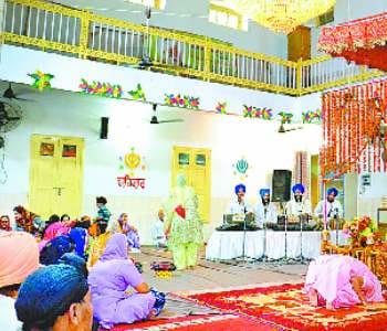 Fanfare celebrating the festival of Baisakhi