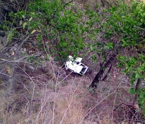 school van falls into ditch, killing two