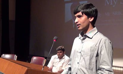 Blind Srikanth bolla gives employement to many other like him