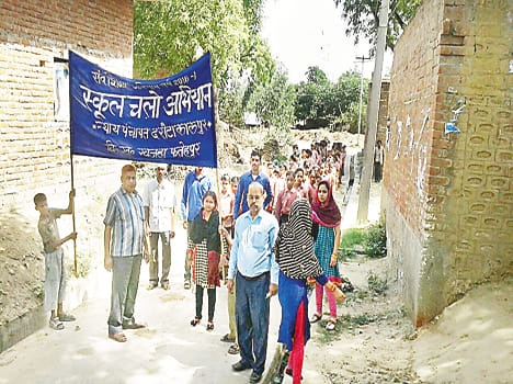 Inspired to send children to school