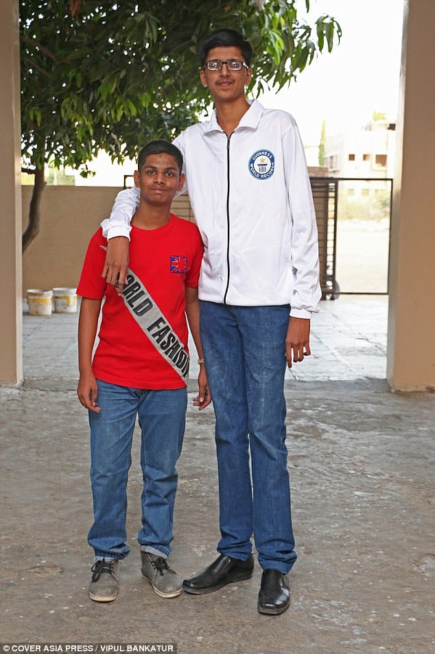 india's tallest teenager