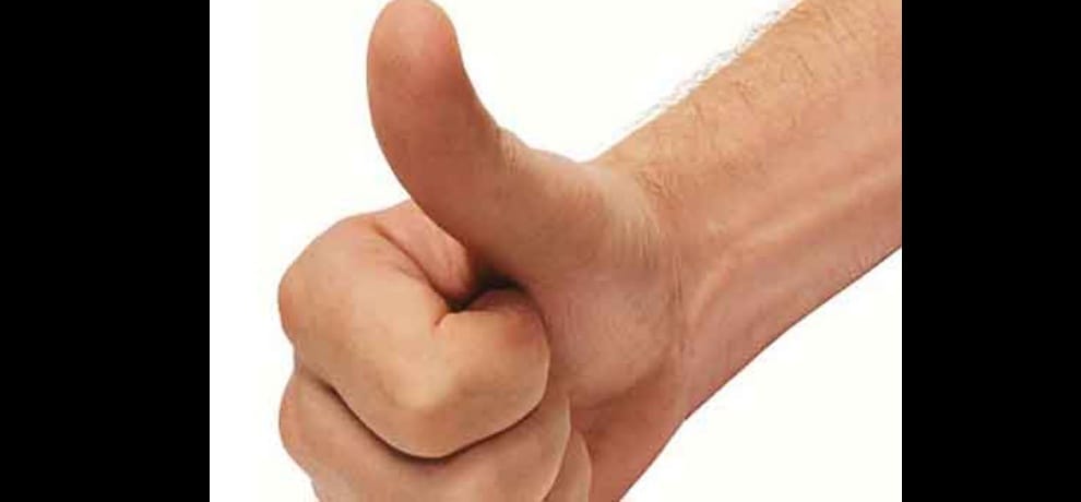 according to palmistry shastra thumb tells us nature and future