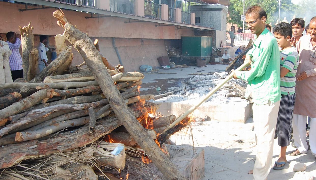 Vinod Brthwal cremated