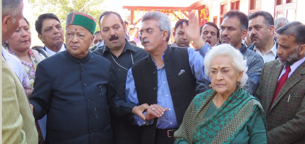  cm virbhadra singh announce new buildings for shimla city govt schools.