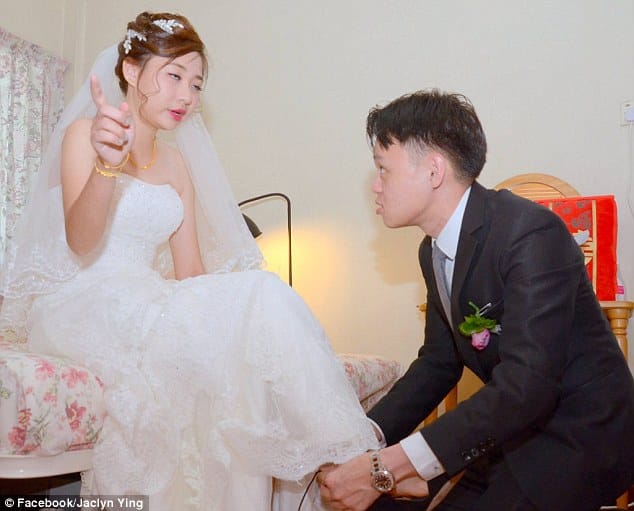 hillarious wedding pics a bride shared