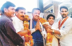 political news bjp manjhanpur
