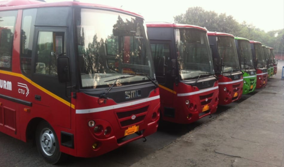 Chandigarh Transport Department procured 20 HVAC buses to run on long routes