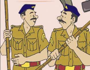 raipurrani, police, action against lumpain 