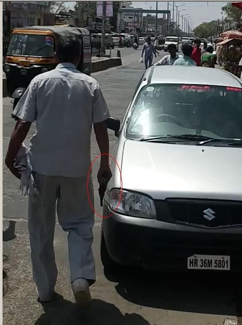 drinker man highvoltage drama, security guard drama, bhiwali, charkhi dadri, haryana, crime