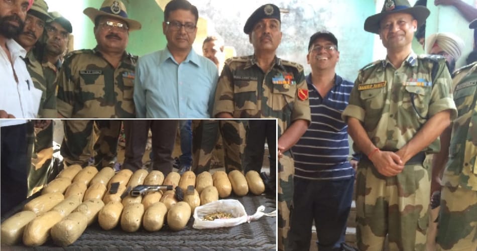 drug smuggling, drug racket, drug smuggler, indo pak border, firozpur, punjab