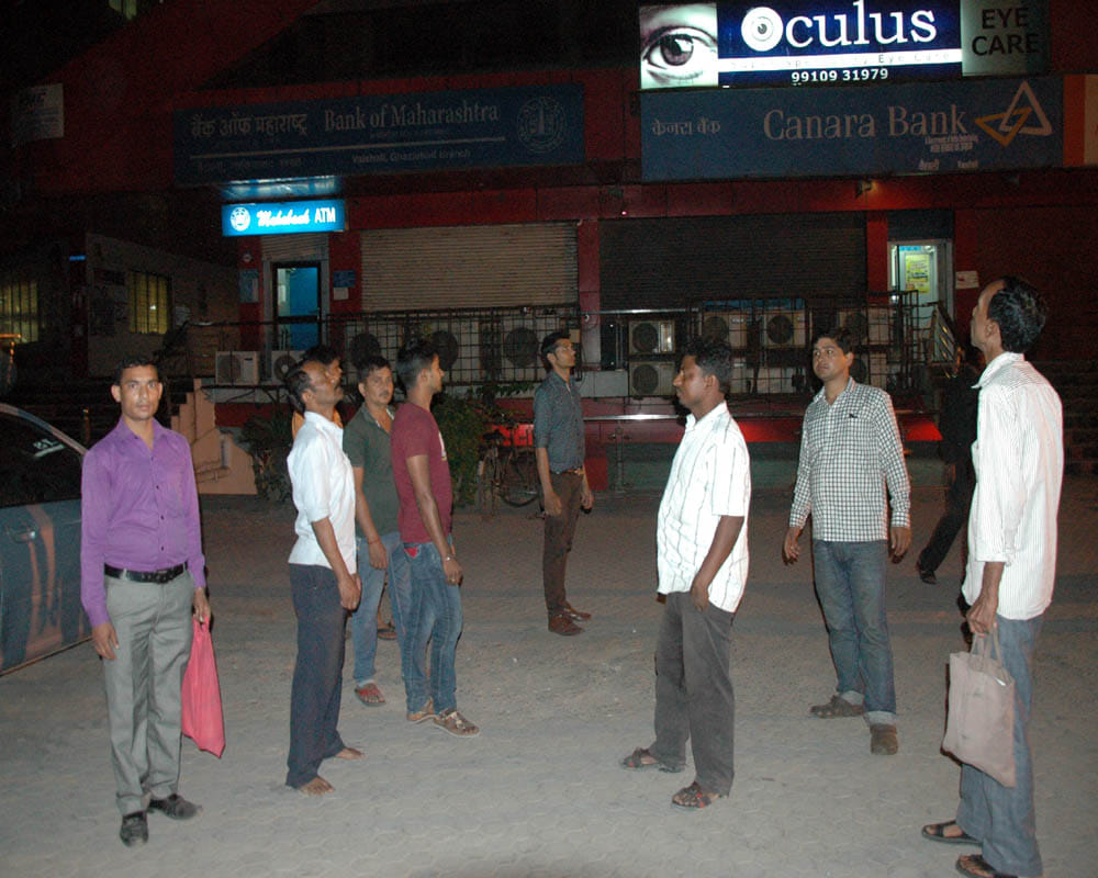 Then came the earthquake created a stir